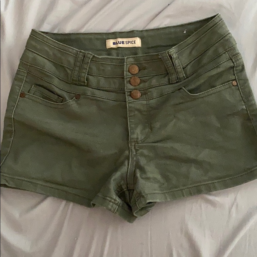Olive Green Shorts